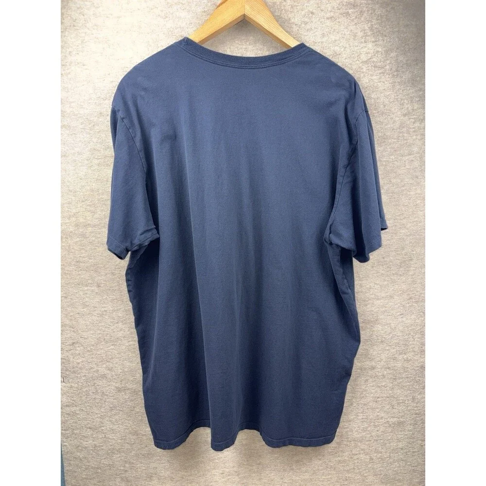 The North Face Men’s XXL Dark Blue Logo Tee Short Sleeve